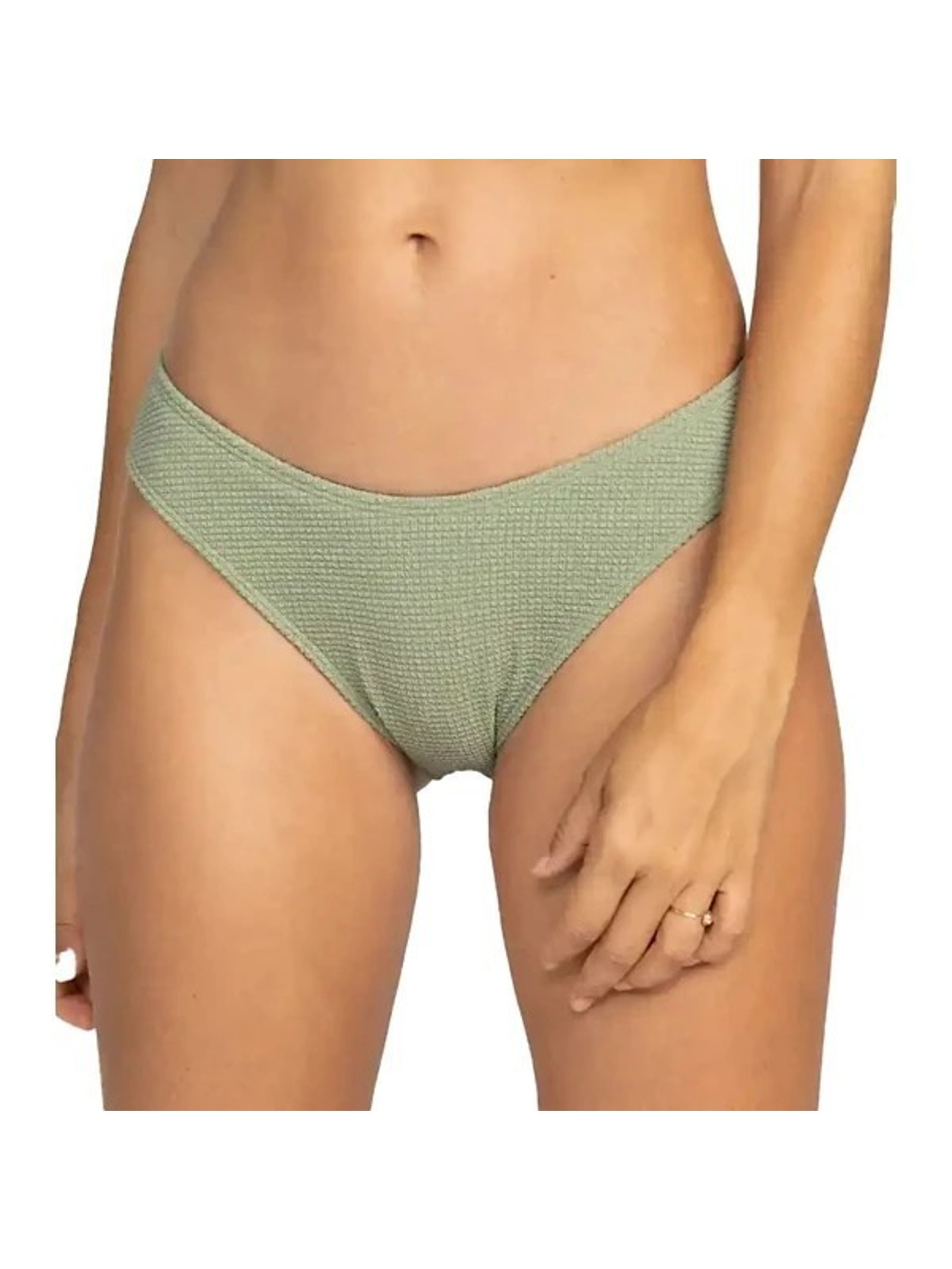 Roxy Juniors' Essaouira Hipster Bikini Bottoms Color Green Size S 2690